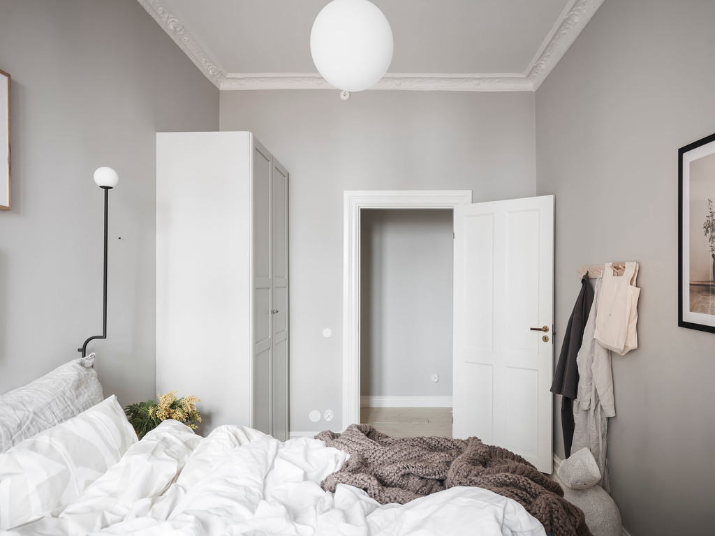 chambre décoration scandinave