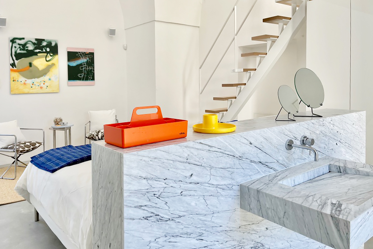chambre avec salle de bain en tête de lit chambre avec salle de bain en tête de lit