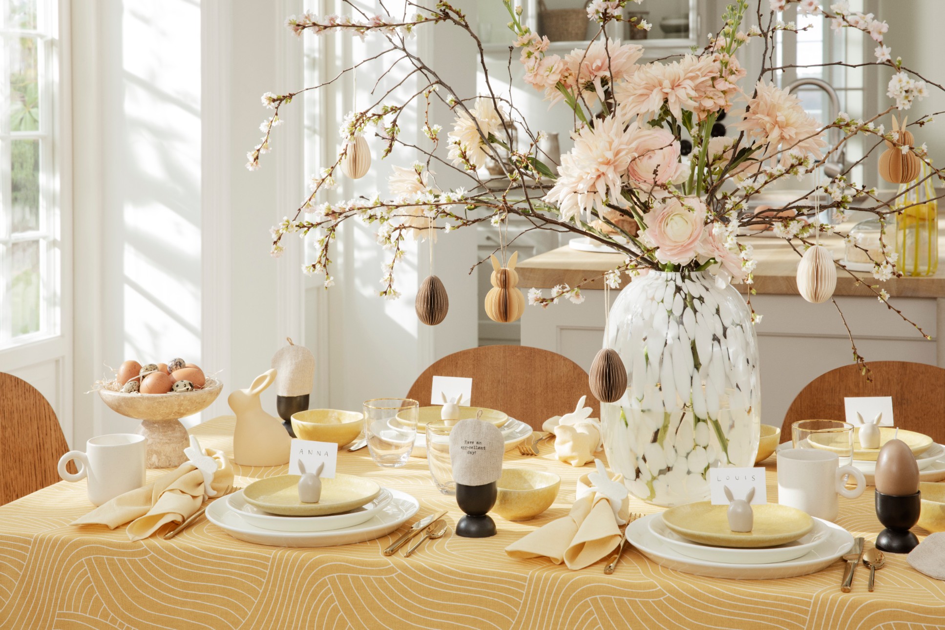 table décoration Pâques table décoration Pâques