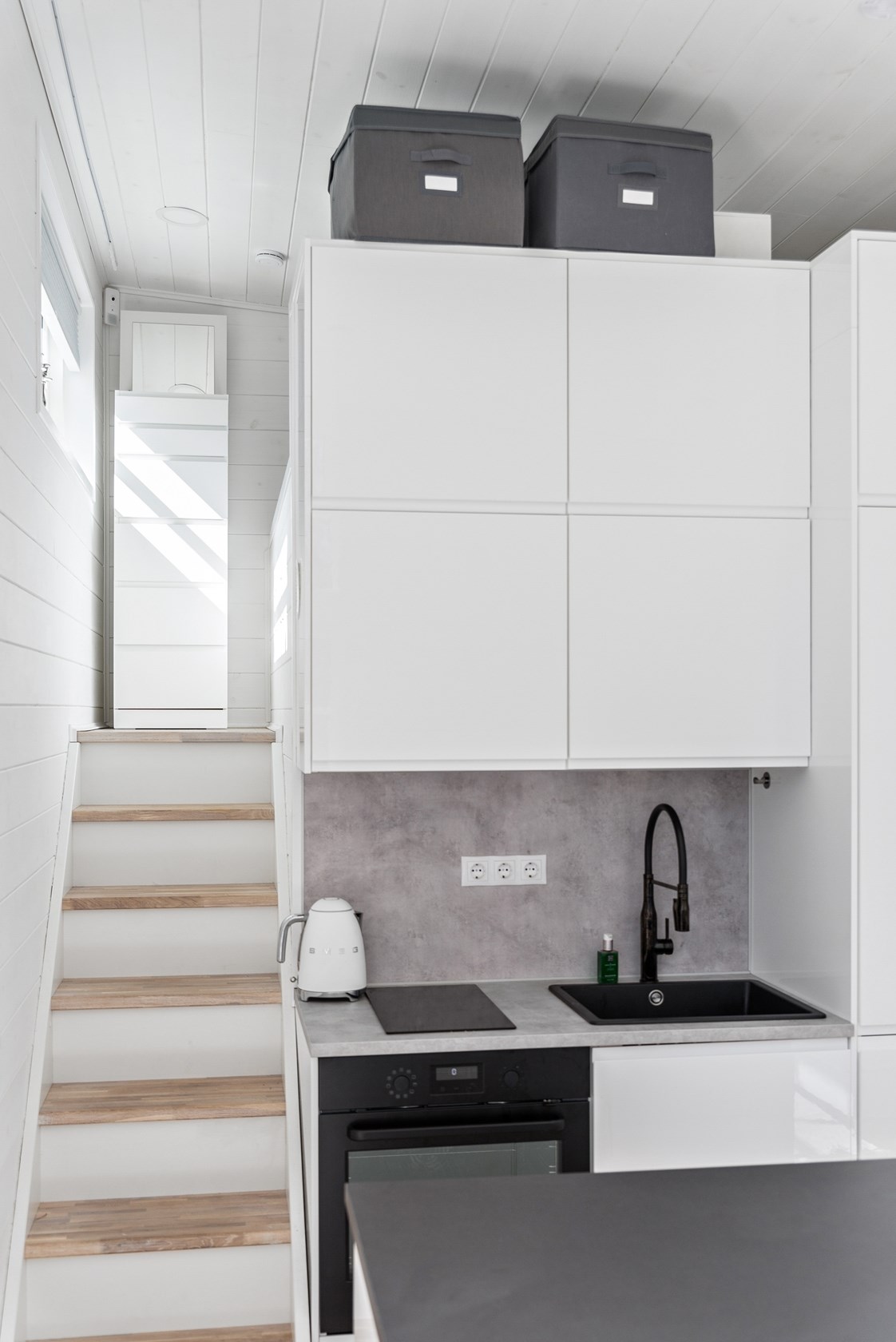 cuisine design blanche