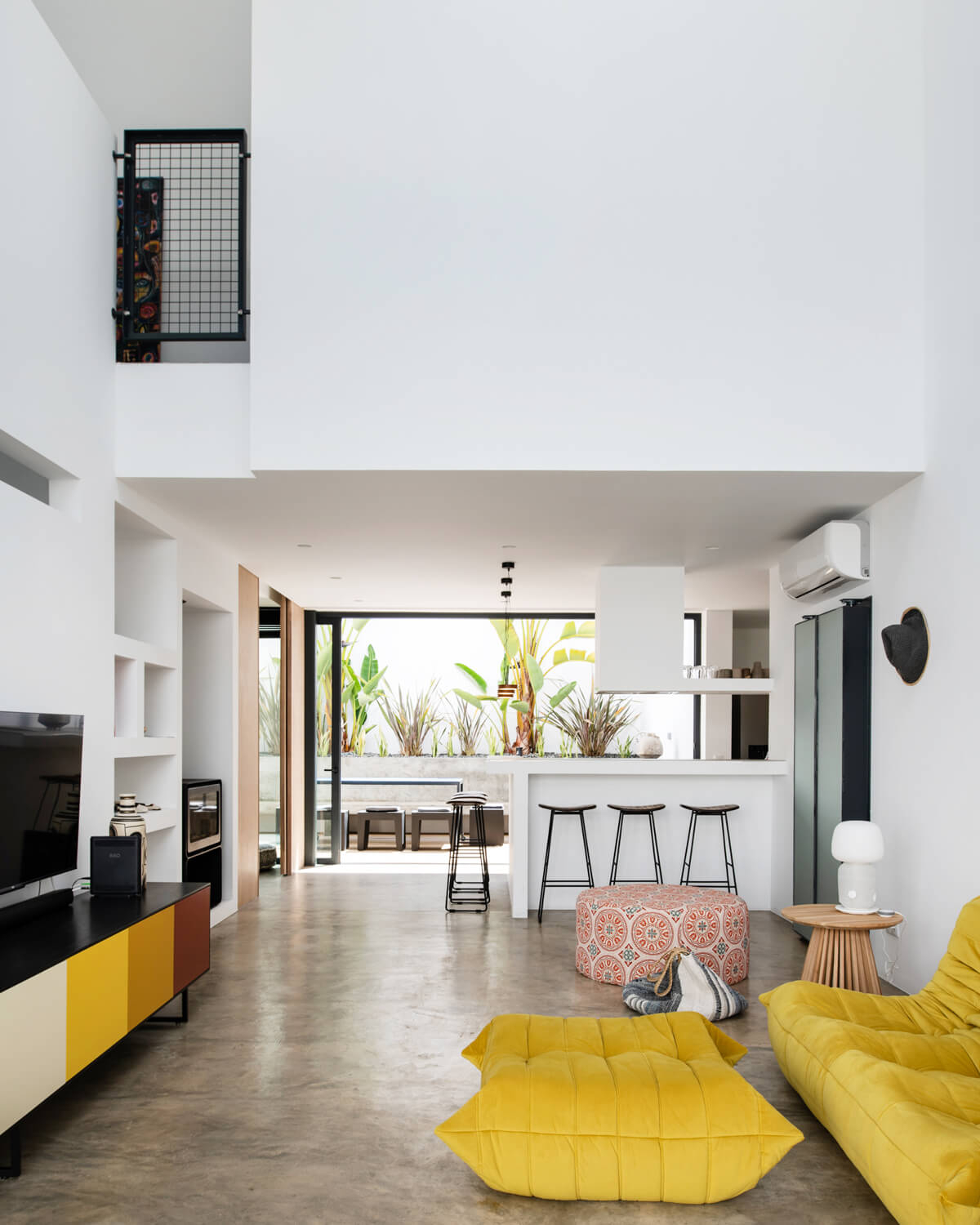 salon design maison architecte