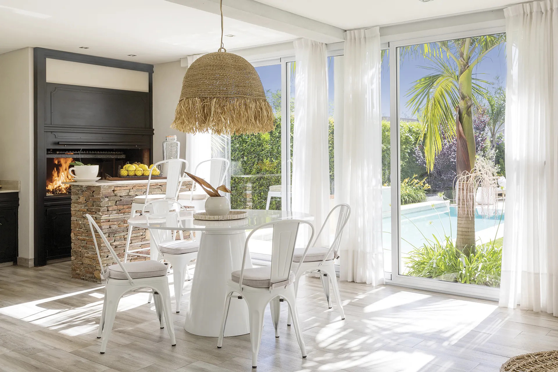 salon décoration naturelle