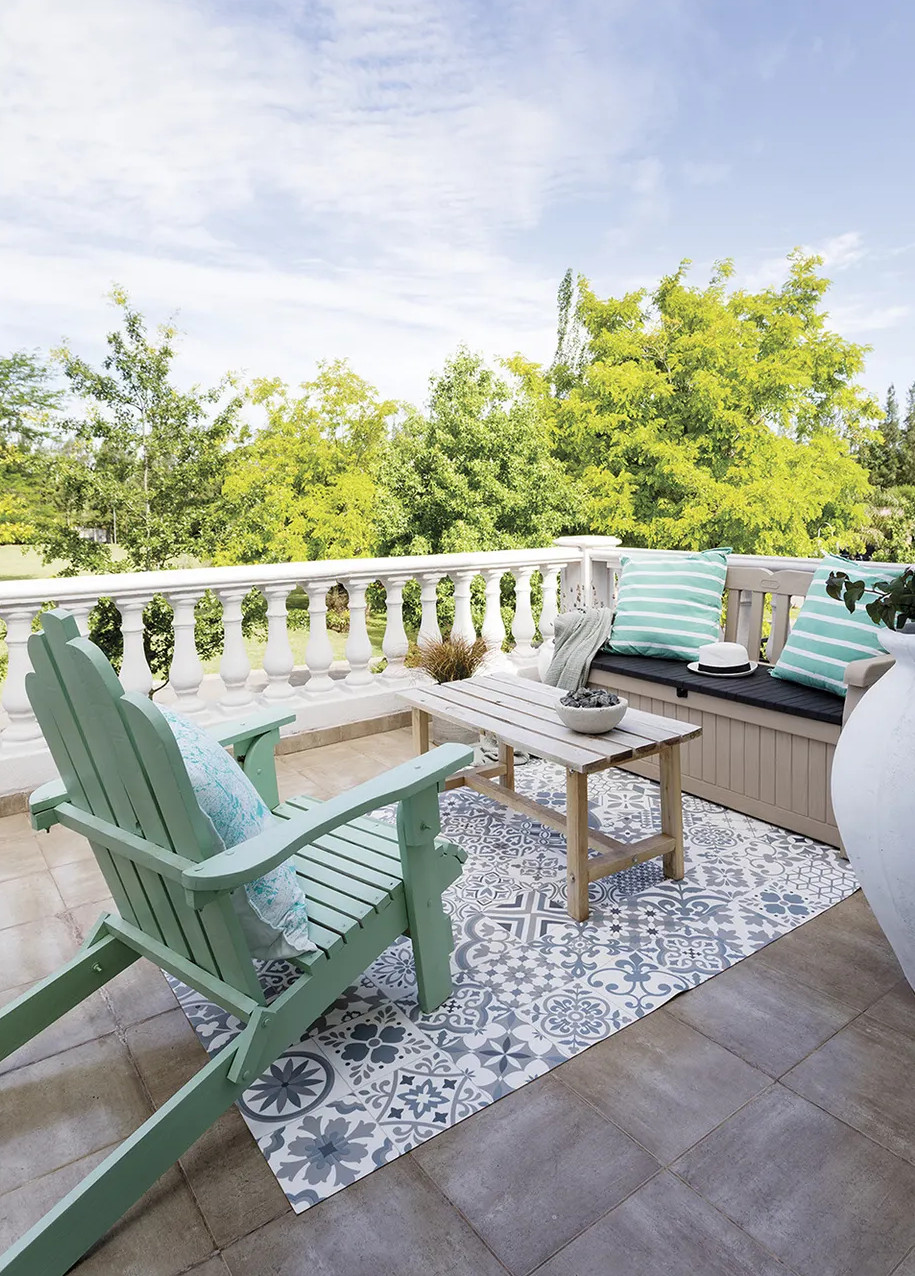 terrasse balustres en pierre