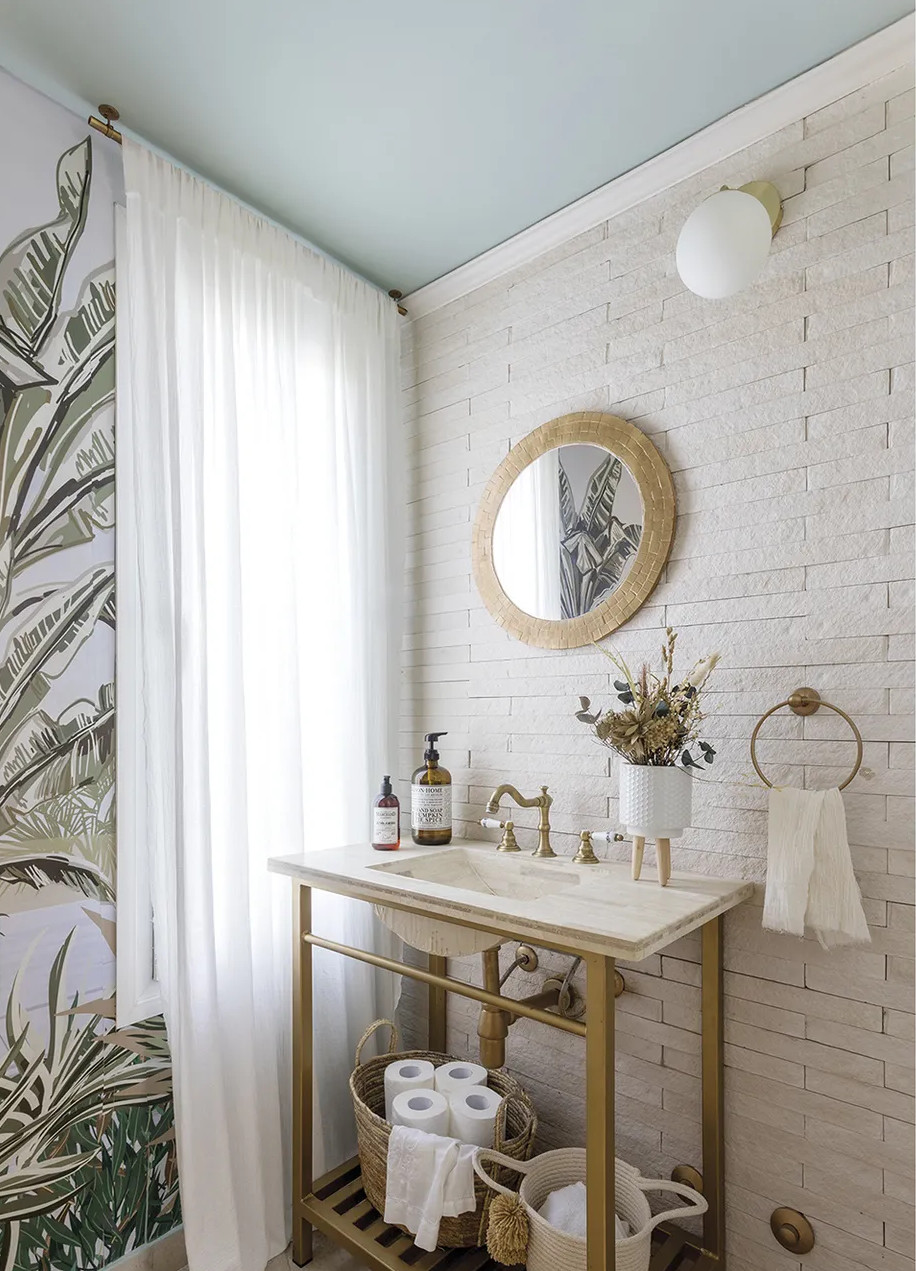 salle de bain décoration naturelle