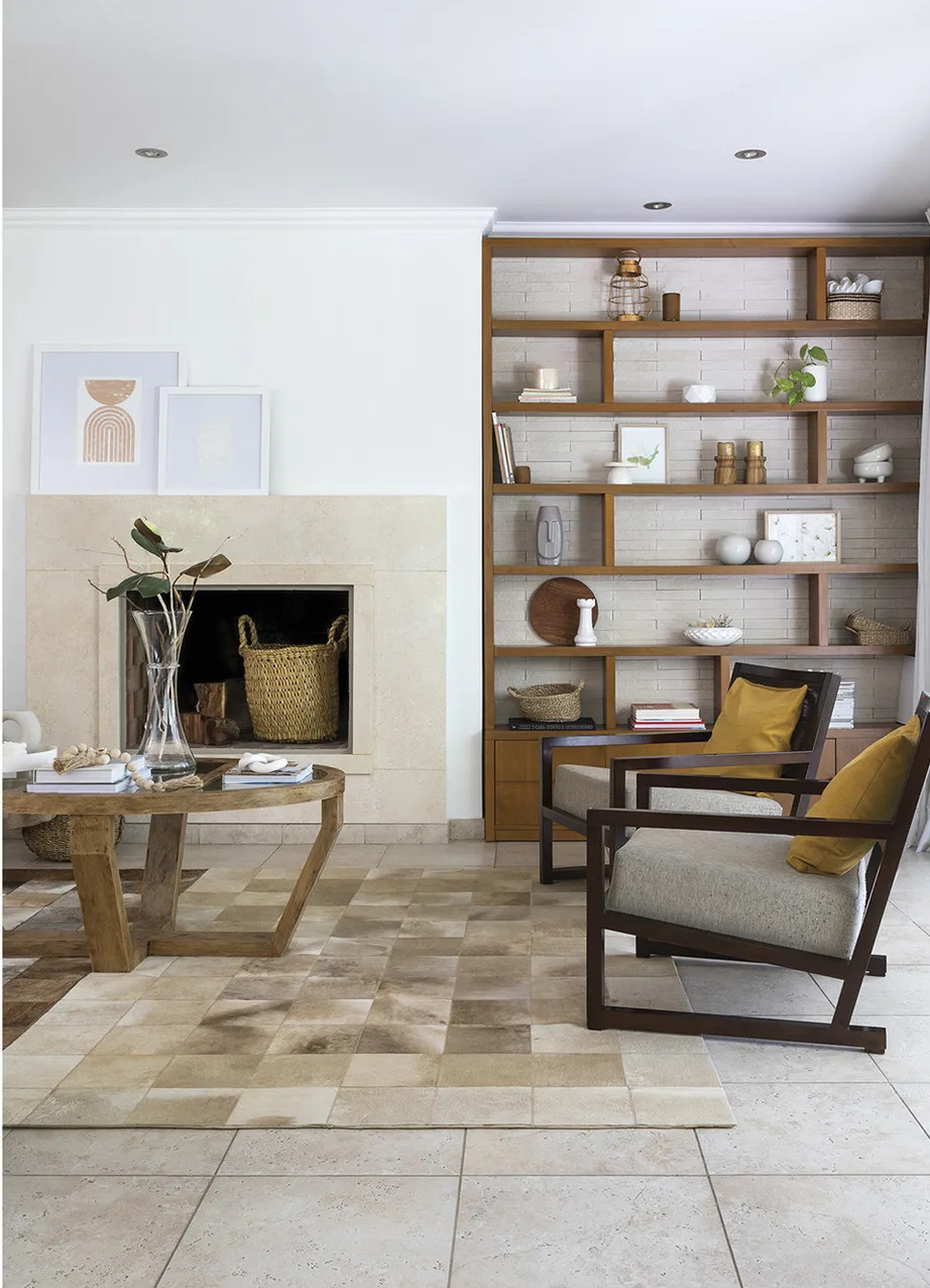 salon décoration naturelle
