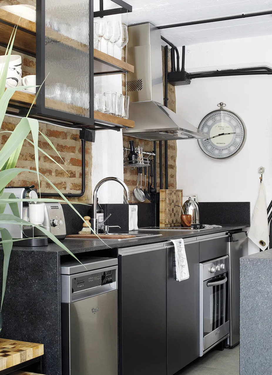 cuisine équipée mini loft
