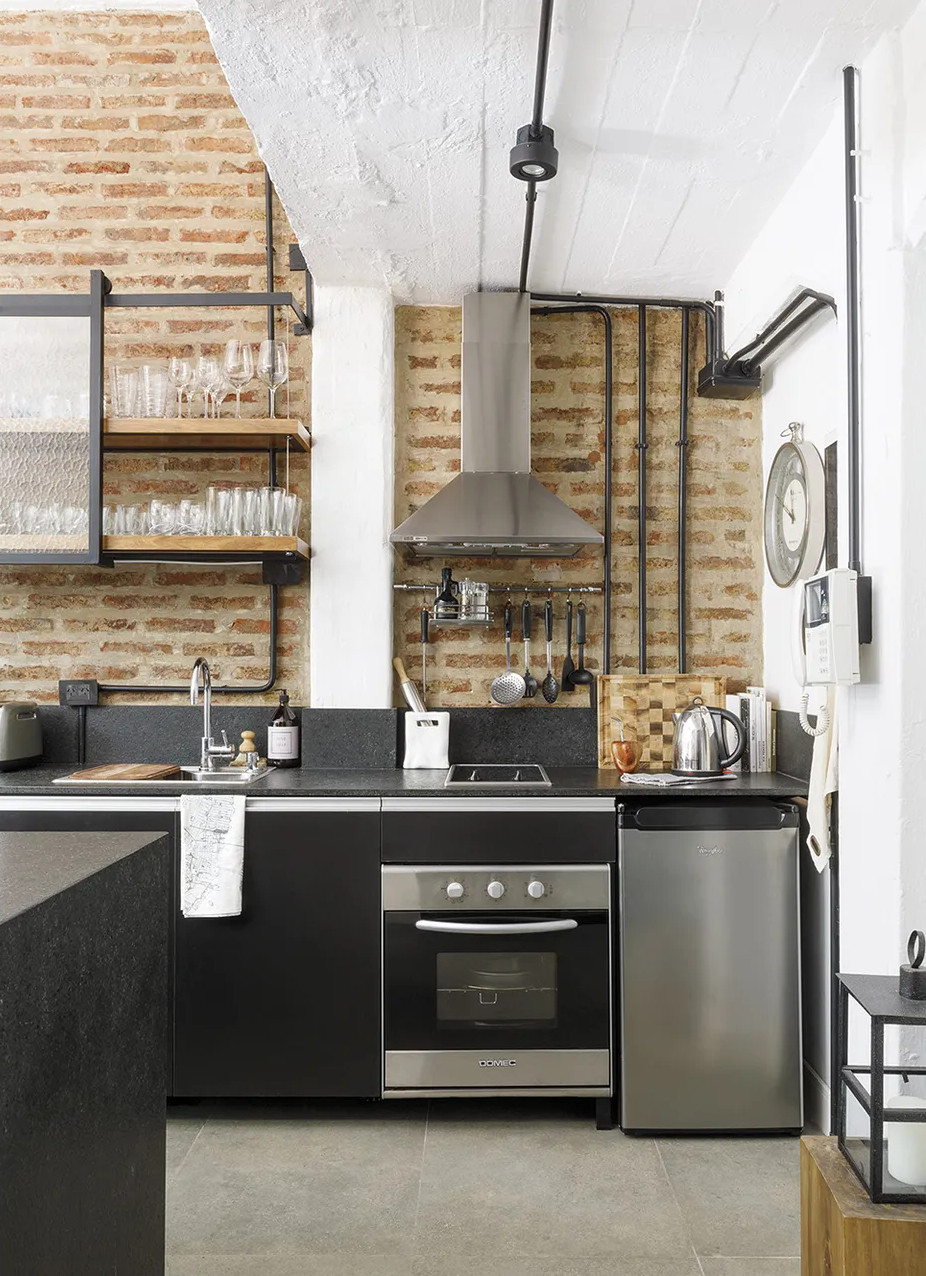 cuisine équipée mini loft