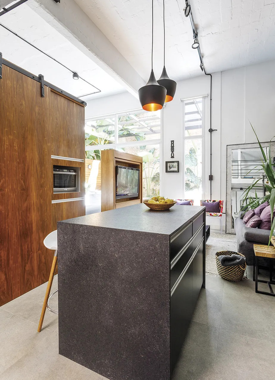 cuisine équipée mini loft