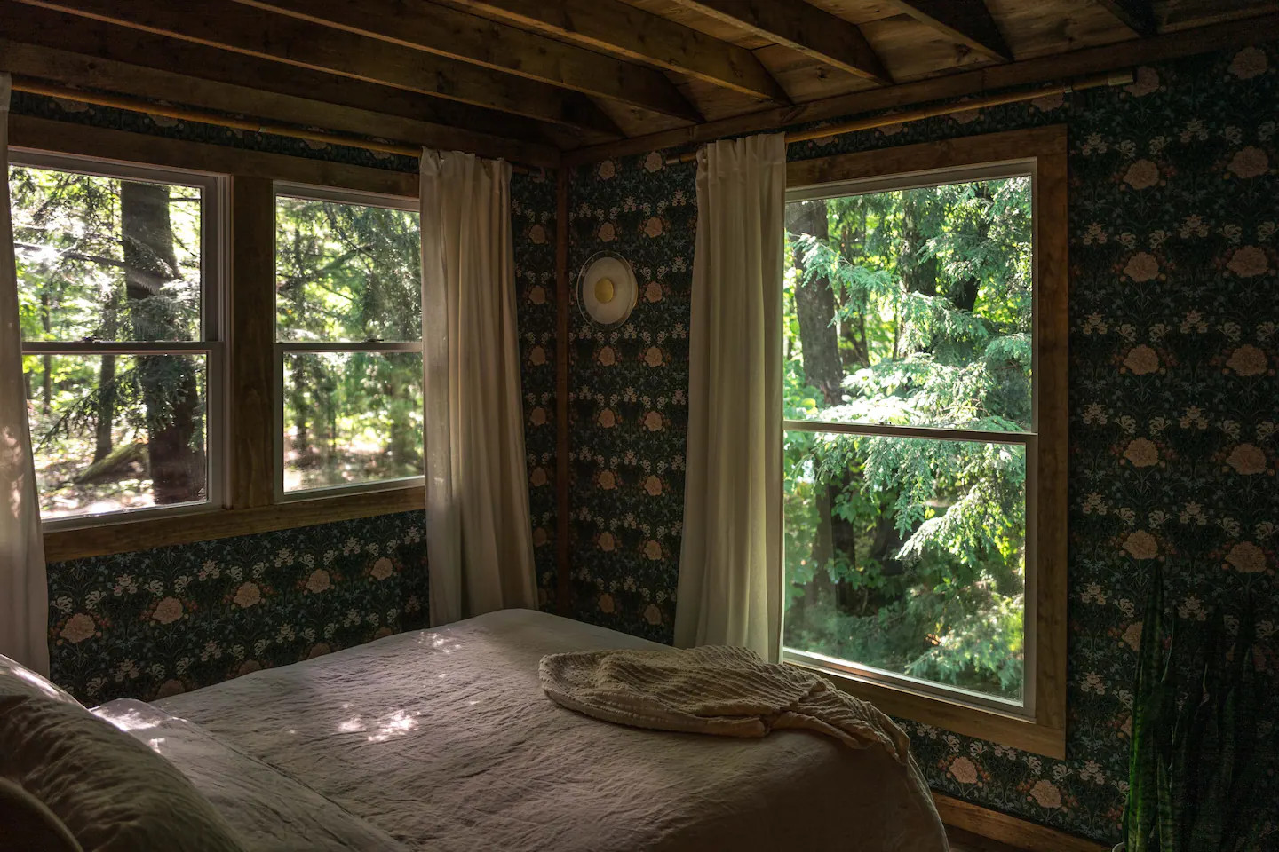 chambre maison en bois