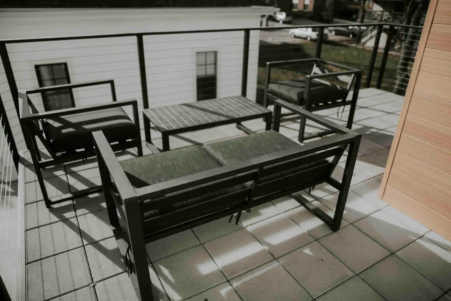 terrasse maison container terrasse maison container