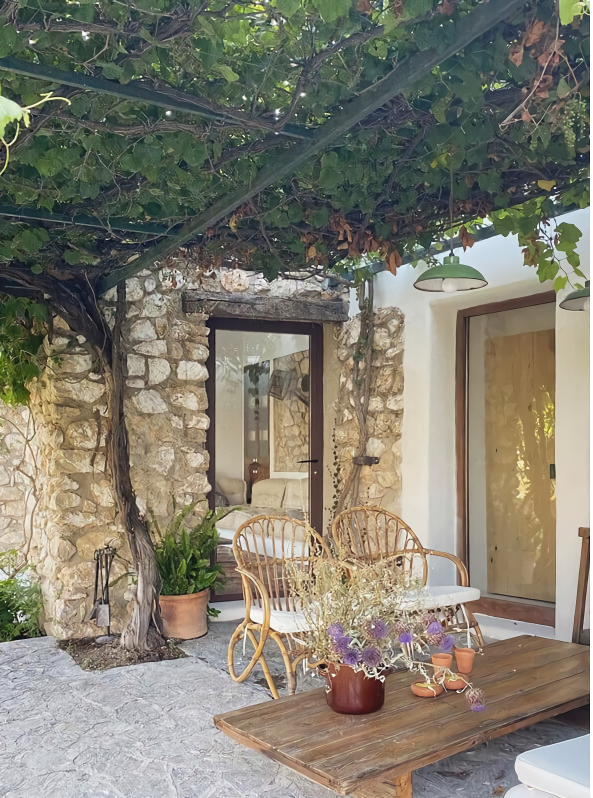 terrasse avec pergola