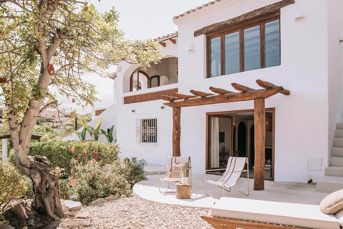 façade maison rustique chic