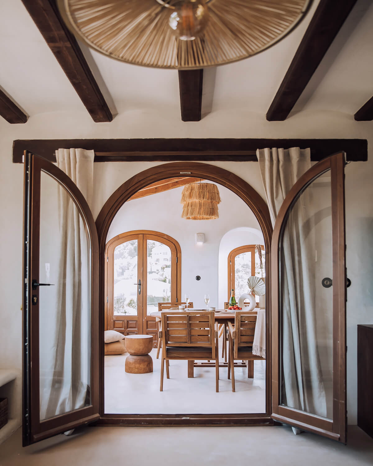 salle à manger maison rustique chic