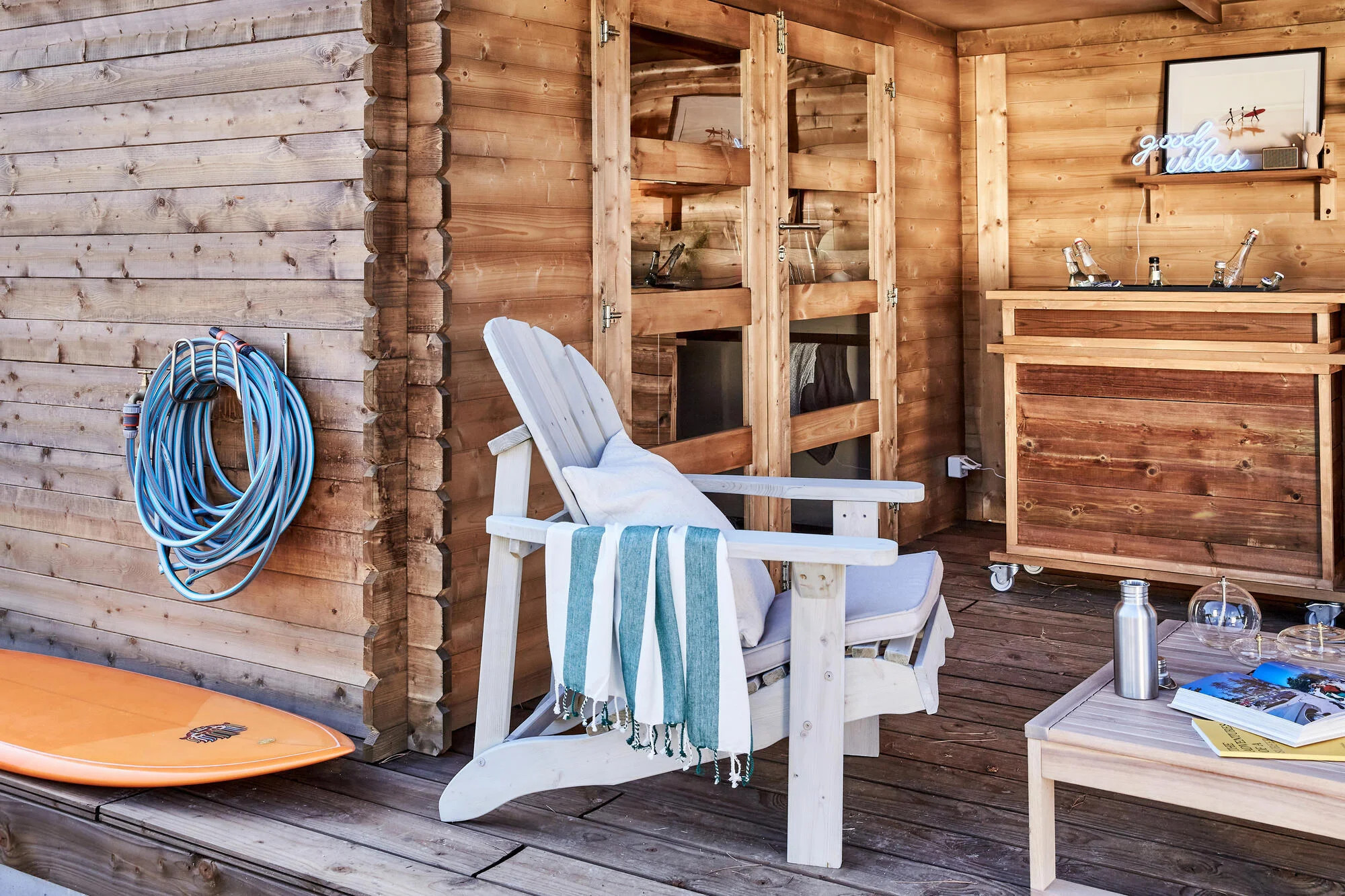 terrasse cabane de jardin