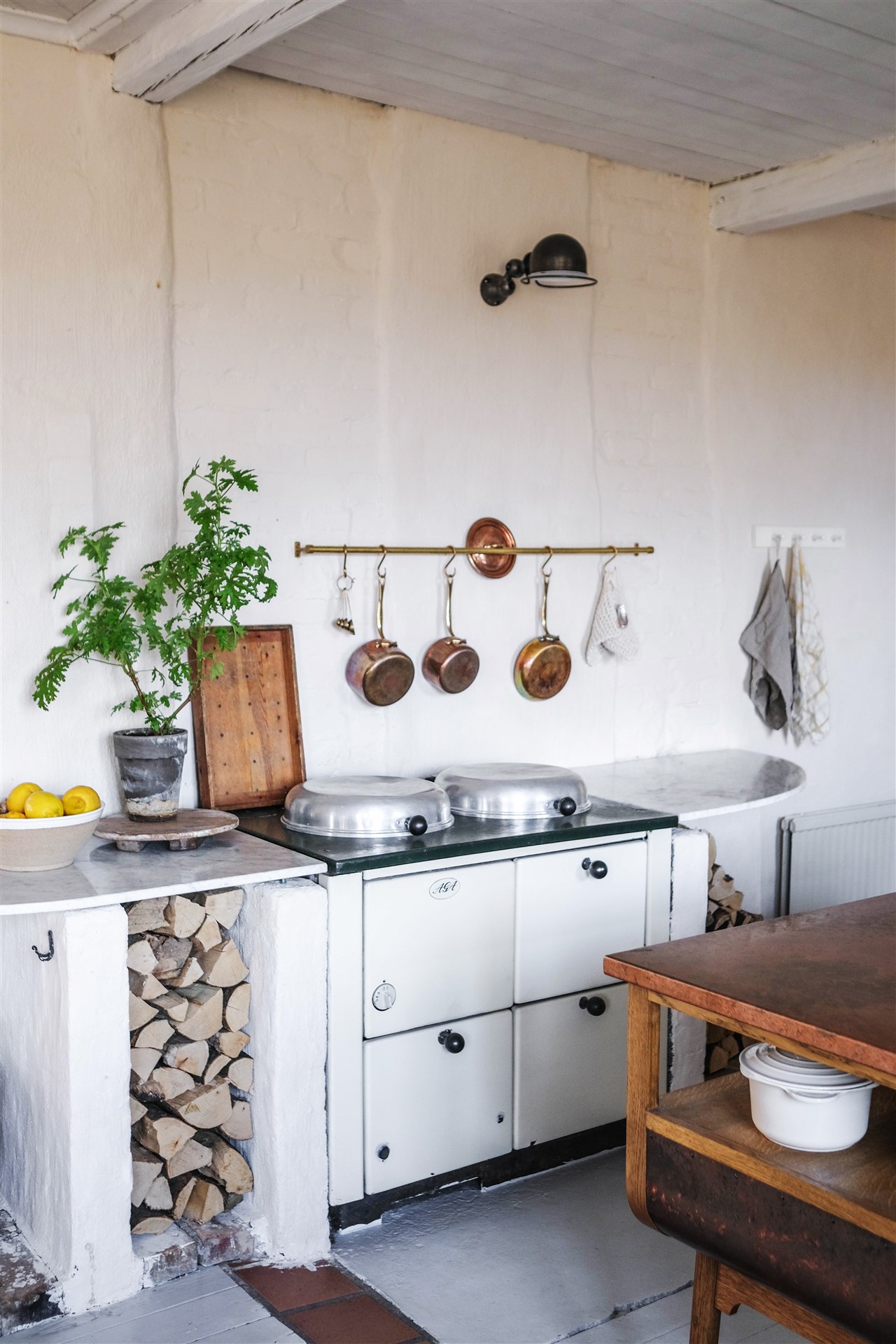 cuisine maison de campagne décoration rustique chic