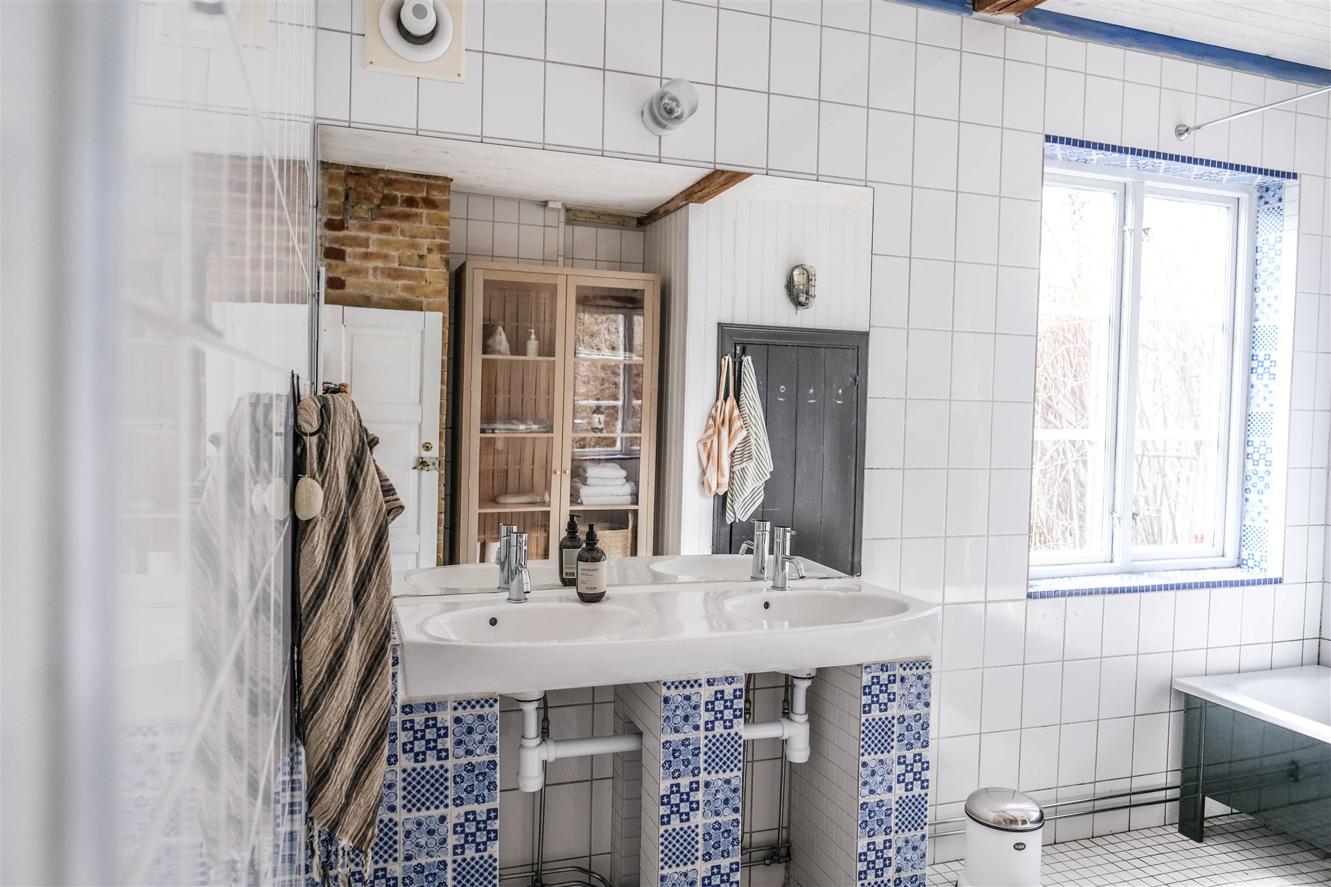 salle de bain vintage