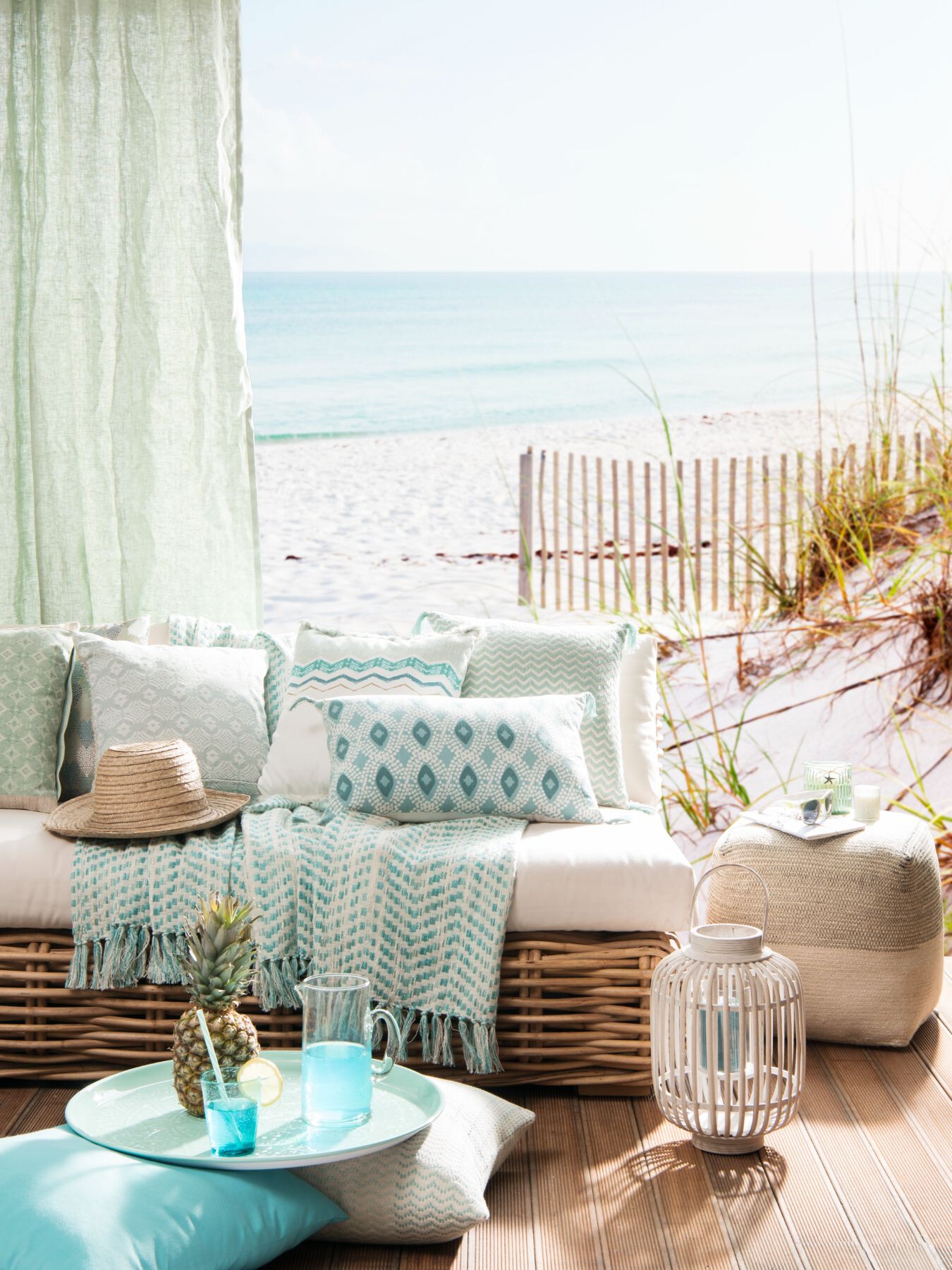 terrasse bord de mer