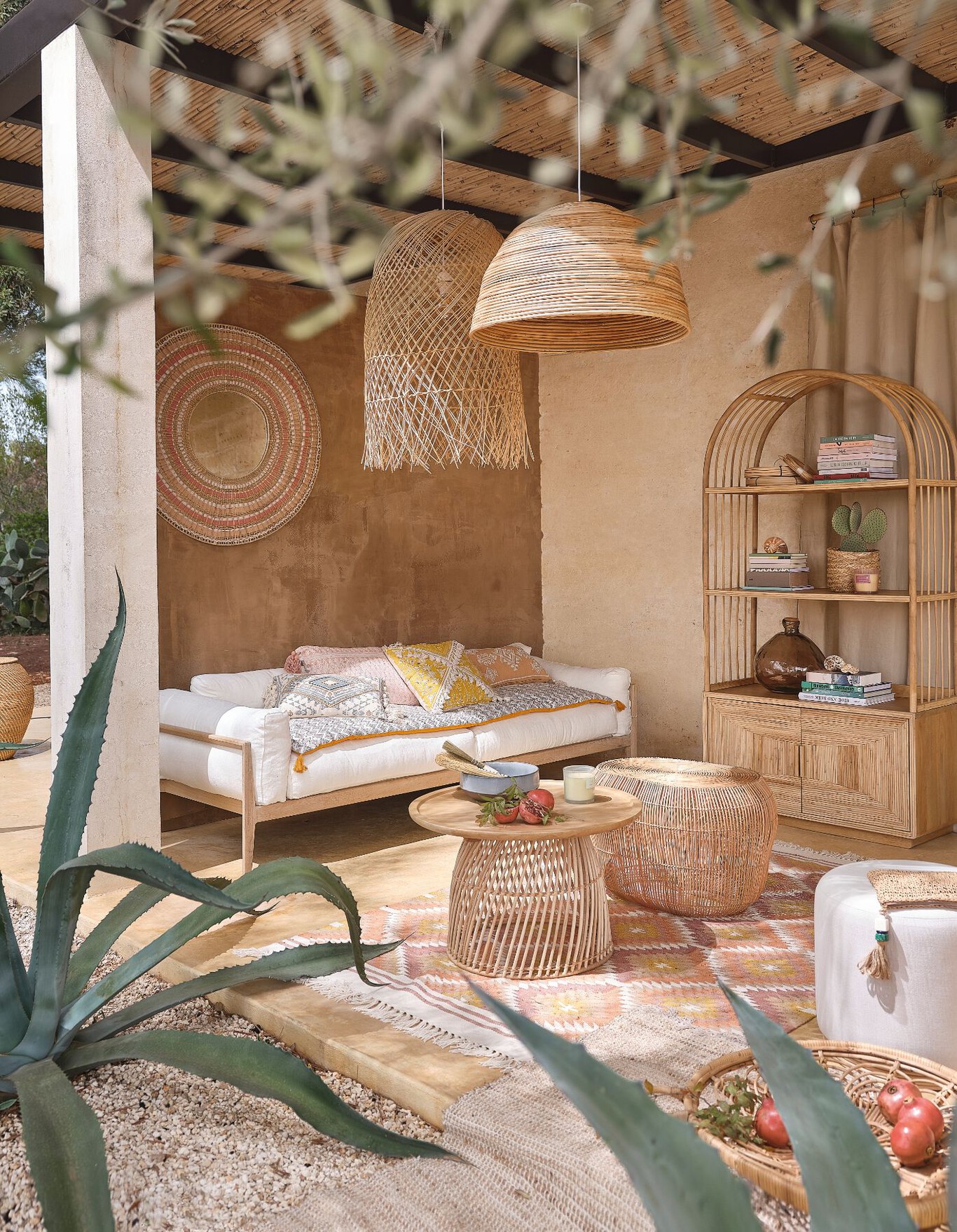 terrasse aménagée Maisons du Monde nouvelle collection 