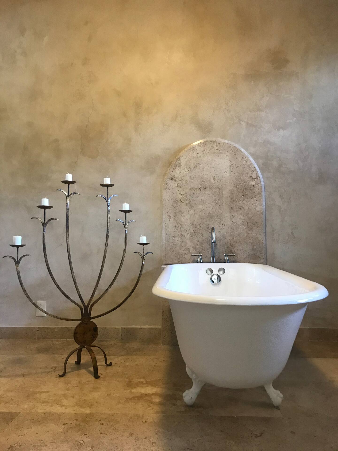 salle de bain vintage