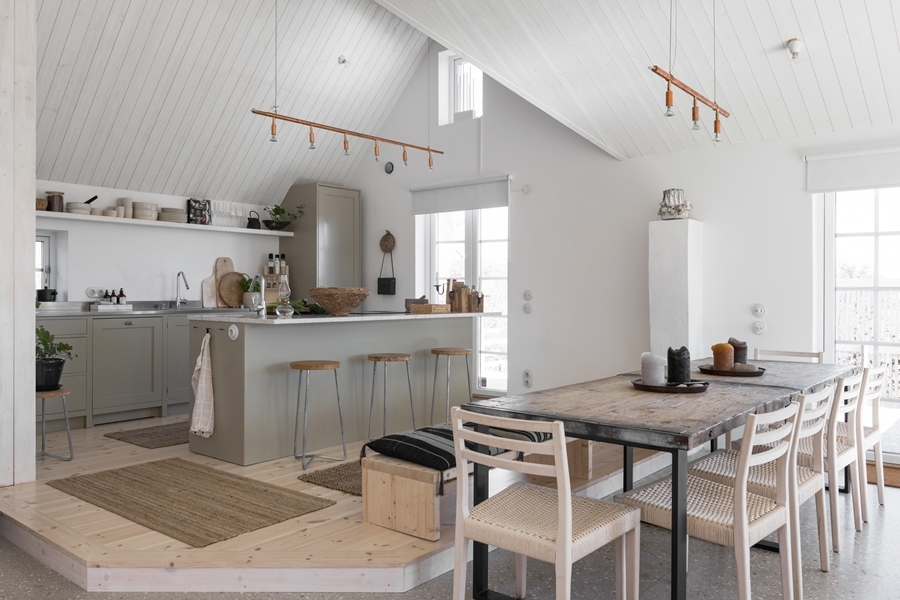 cuisine et salle à manger maison de pêcheurs rénovée cuisine et salle à manger maison de pêcheurs rénovée