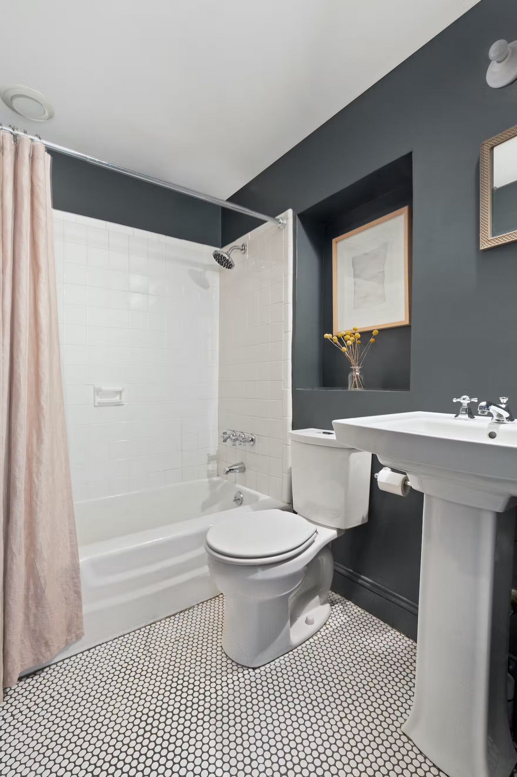 salle de bain vintage