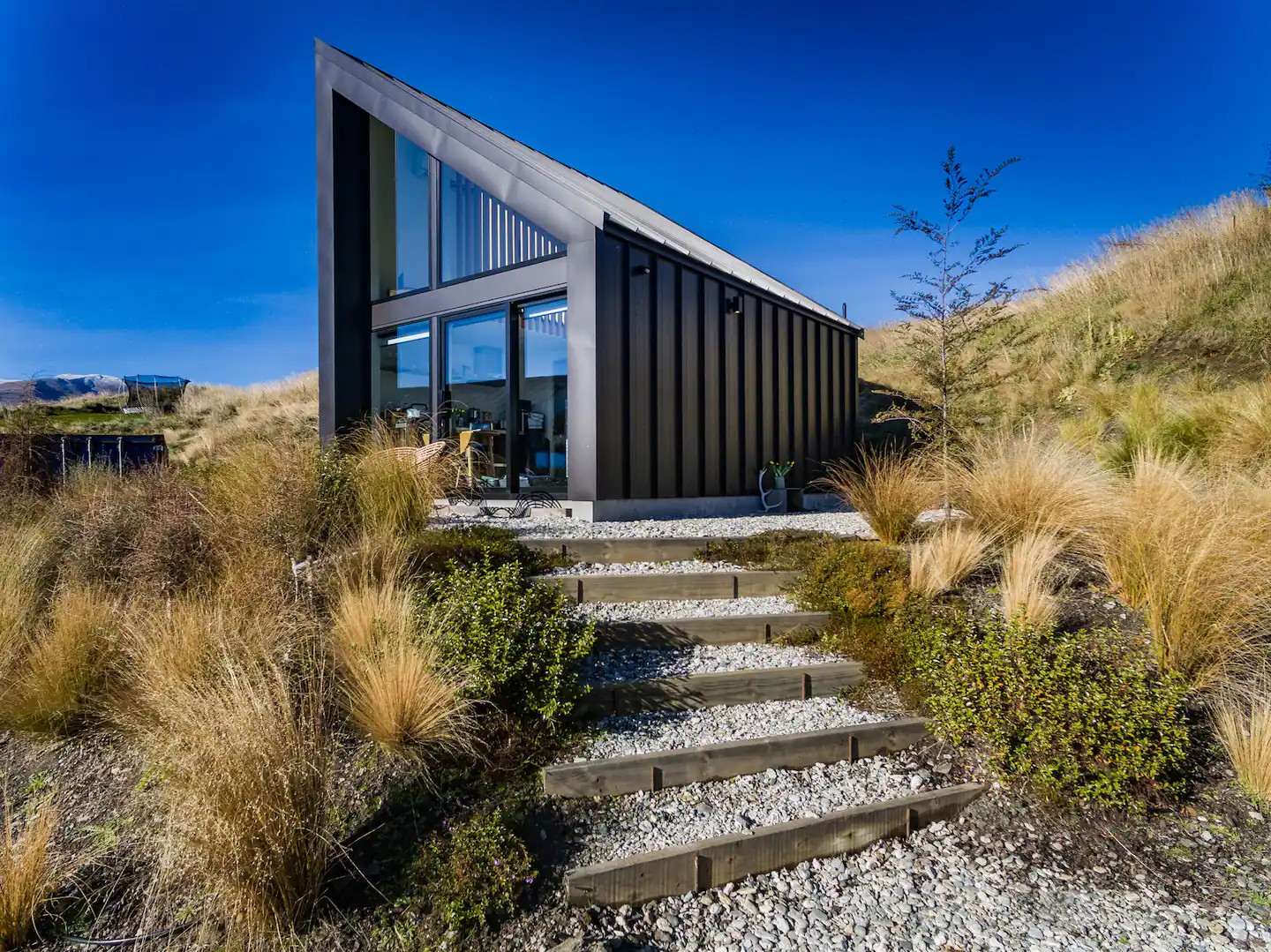 façade tiny house en Nouvelle-Zélande