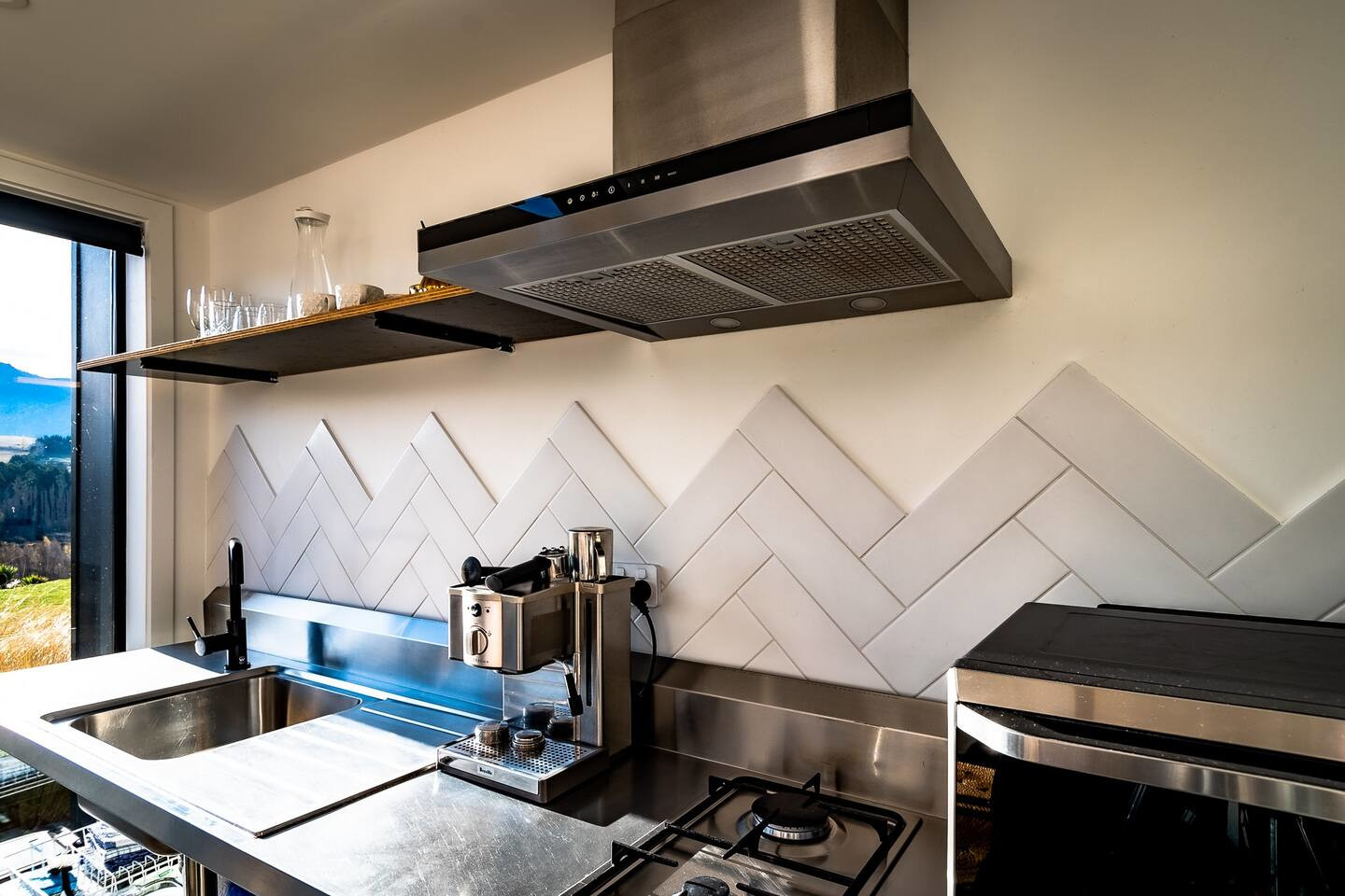 cuisine carrelage gris