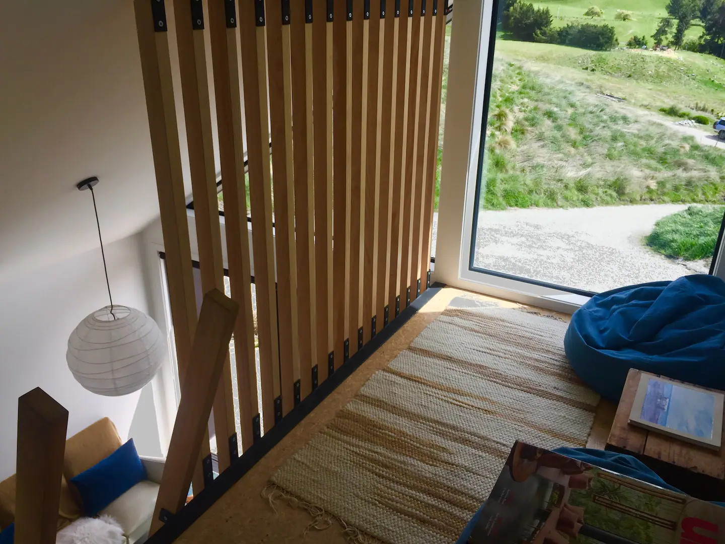 mezzanine tiny house en Nouvelle-Zélande