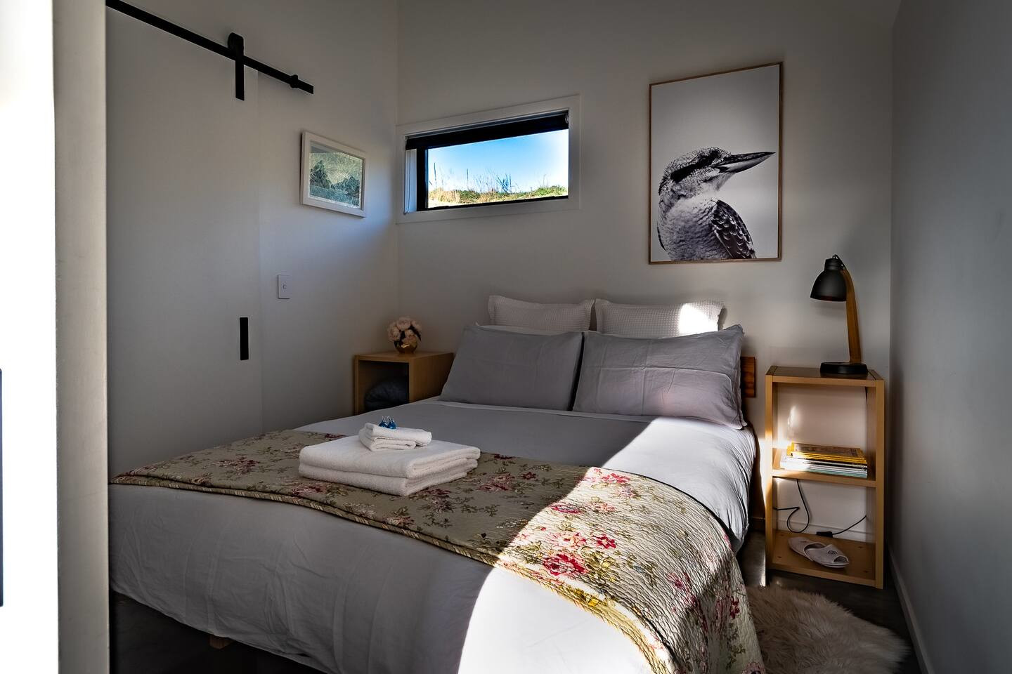 chambre tiny house en Nouvelle-Zélande