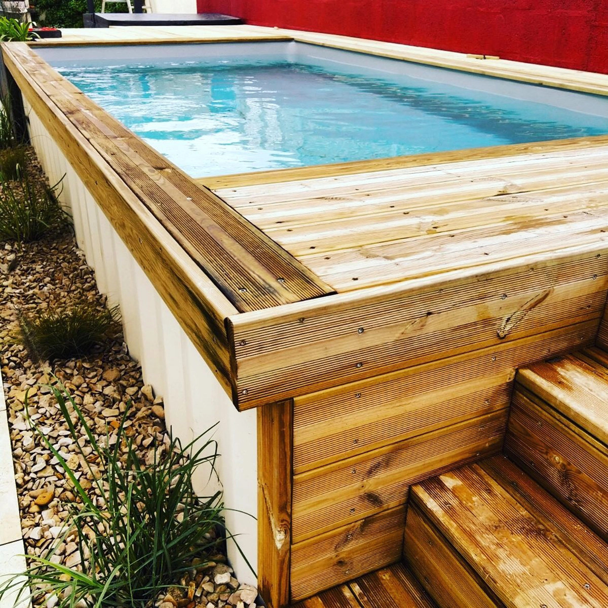 piscine container semi-enterrée piscine container semi-enterrée