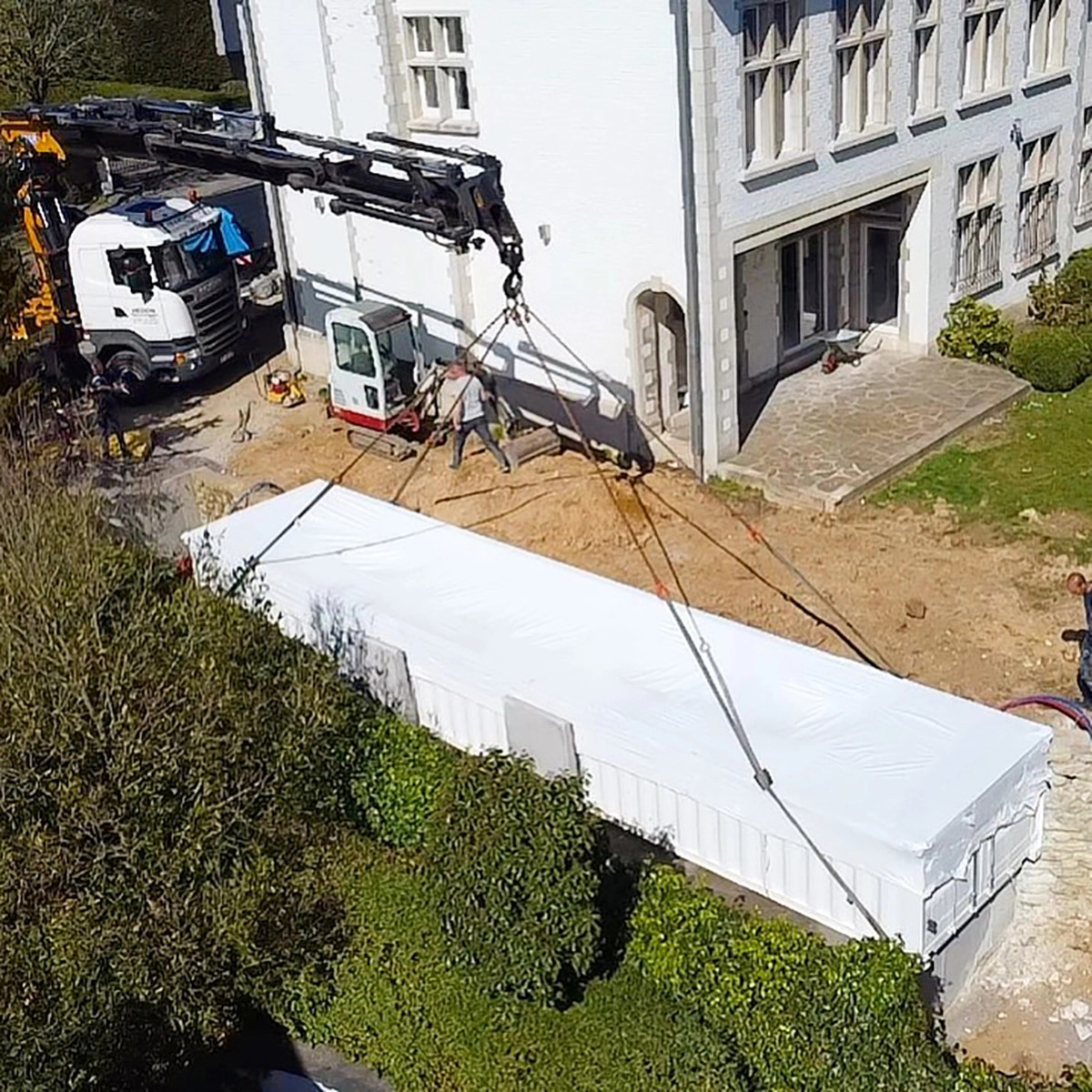 installation piscine coque installation piscine coque
