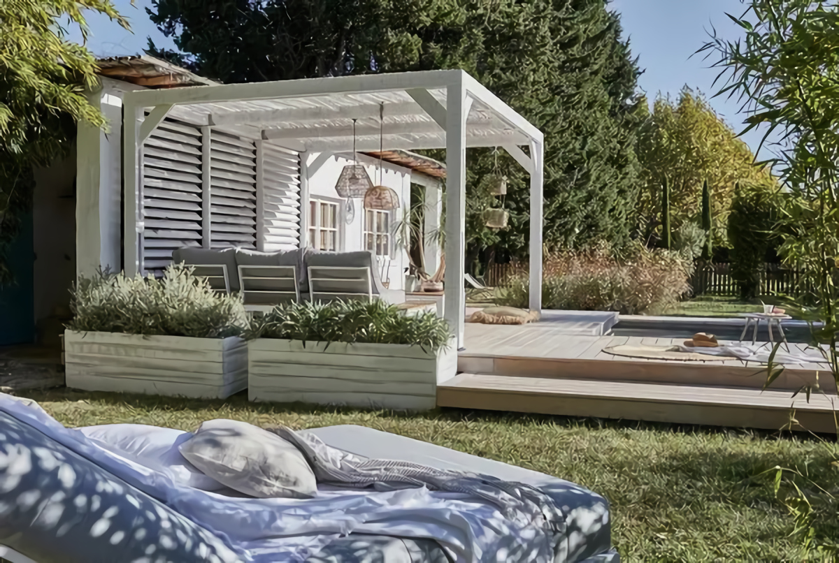 jardin avec piscine jardin avec piscine