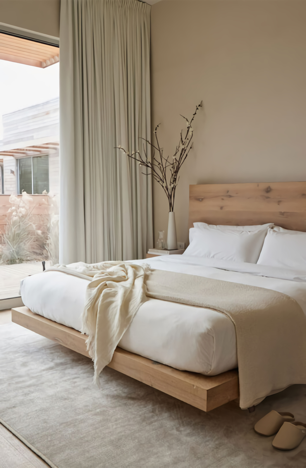 chambre décoration naturelle et design