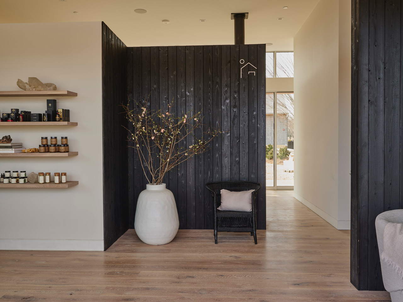 entrée décoration épurée