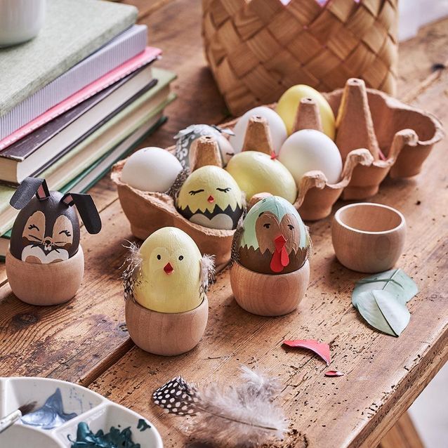 décoration oeufs Pâques DIY Sostrene Grene