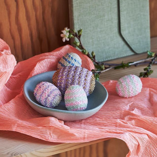 décoration oeufs Pâques DIY Sostrene Grene