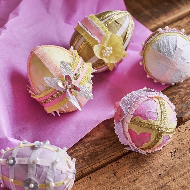 décoration oeufs Pâques DIY Sostrene Grene