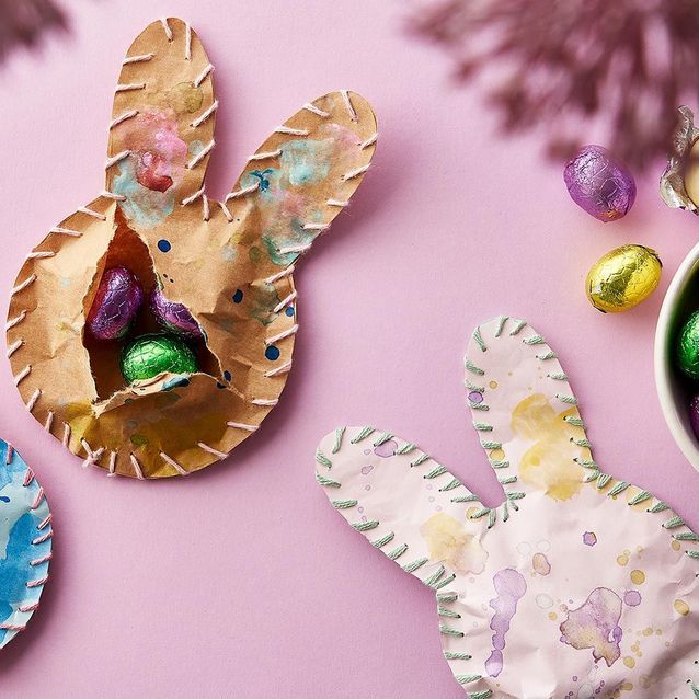 décoration sac chocolat Pâques DIY Sostrene Grene
