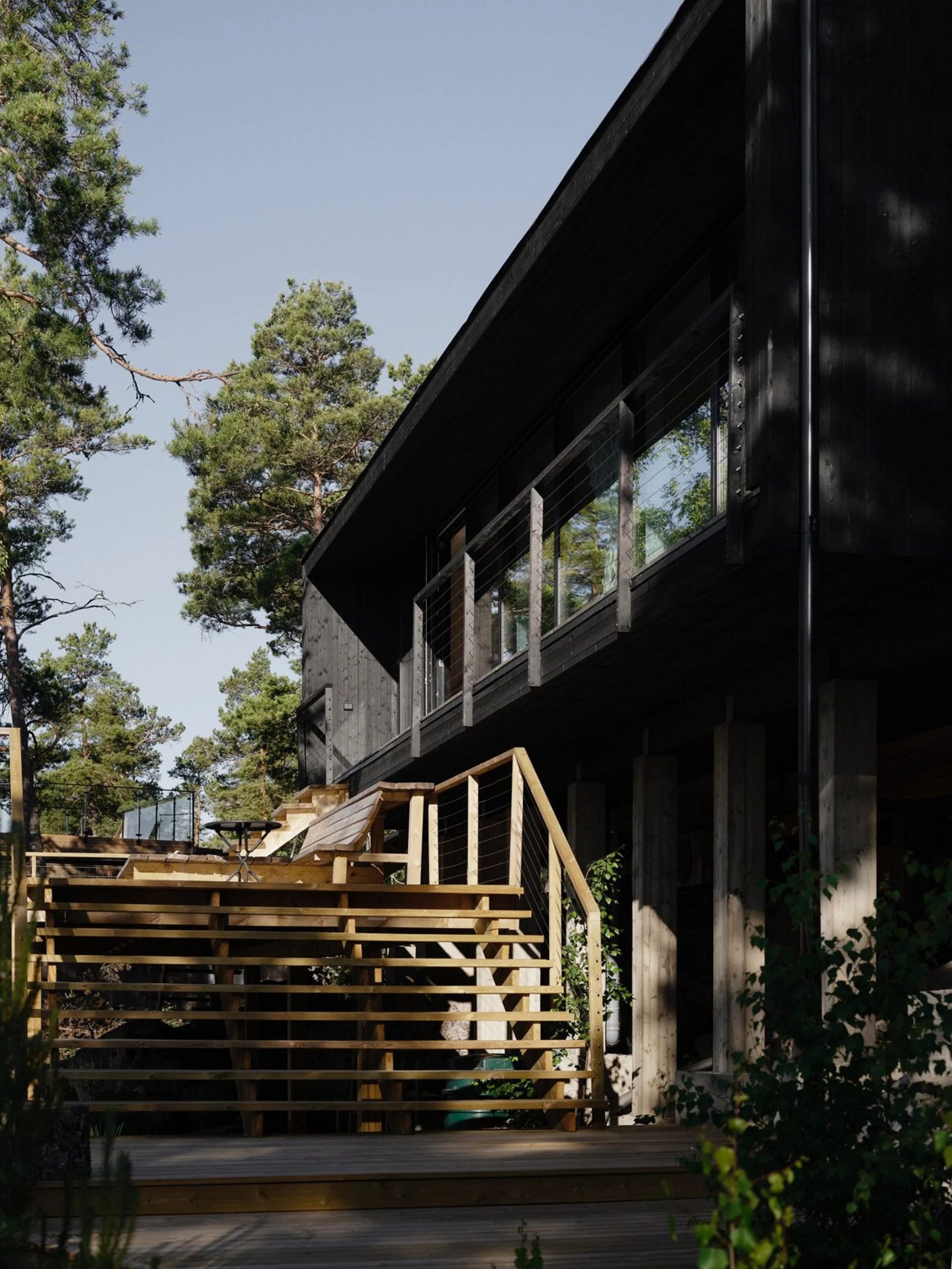 façade maison en bois noir façade maison en bois noir