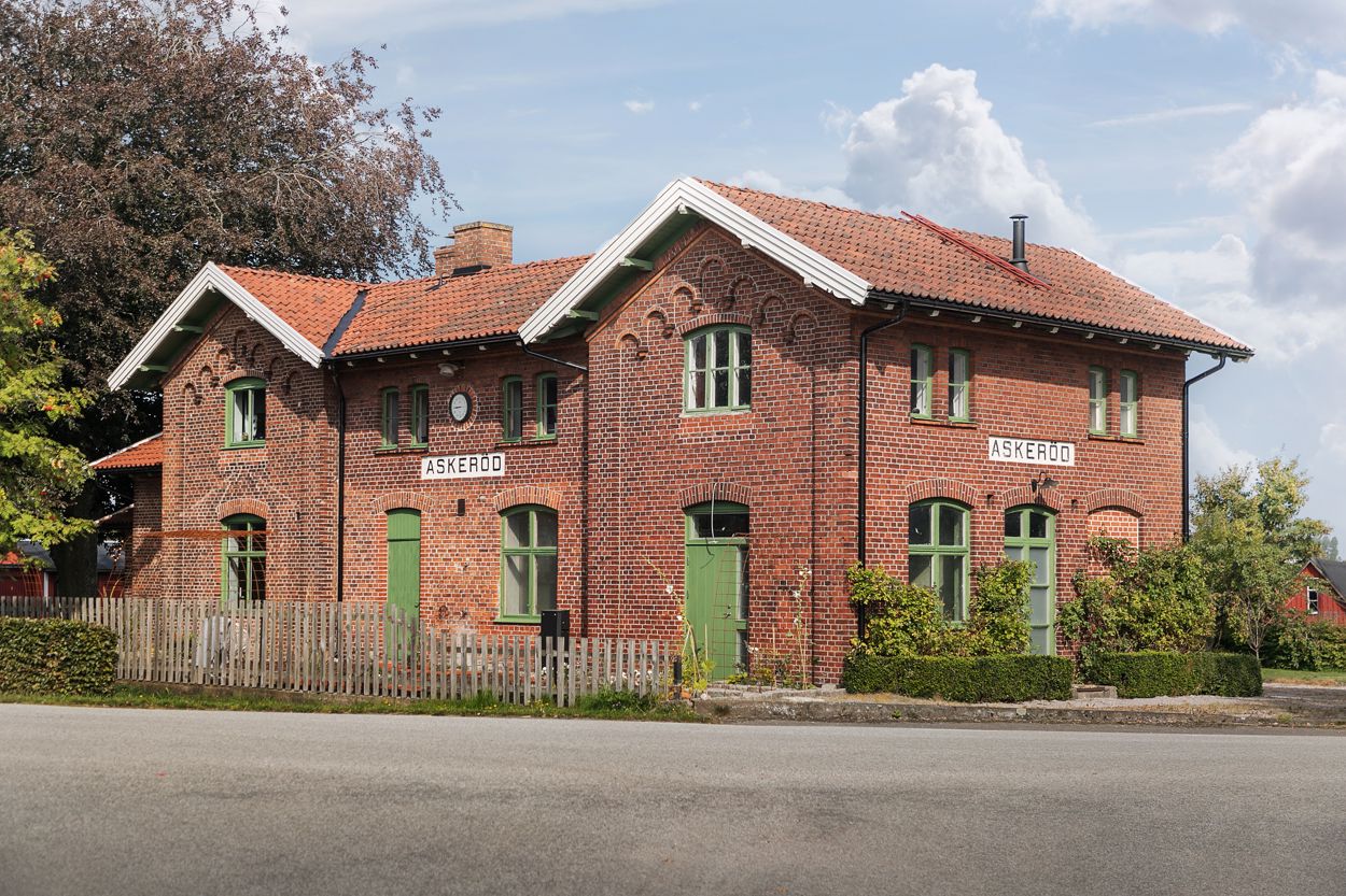 ancienne gare rénovée