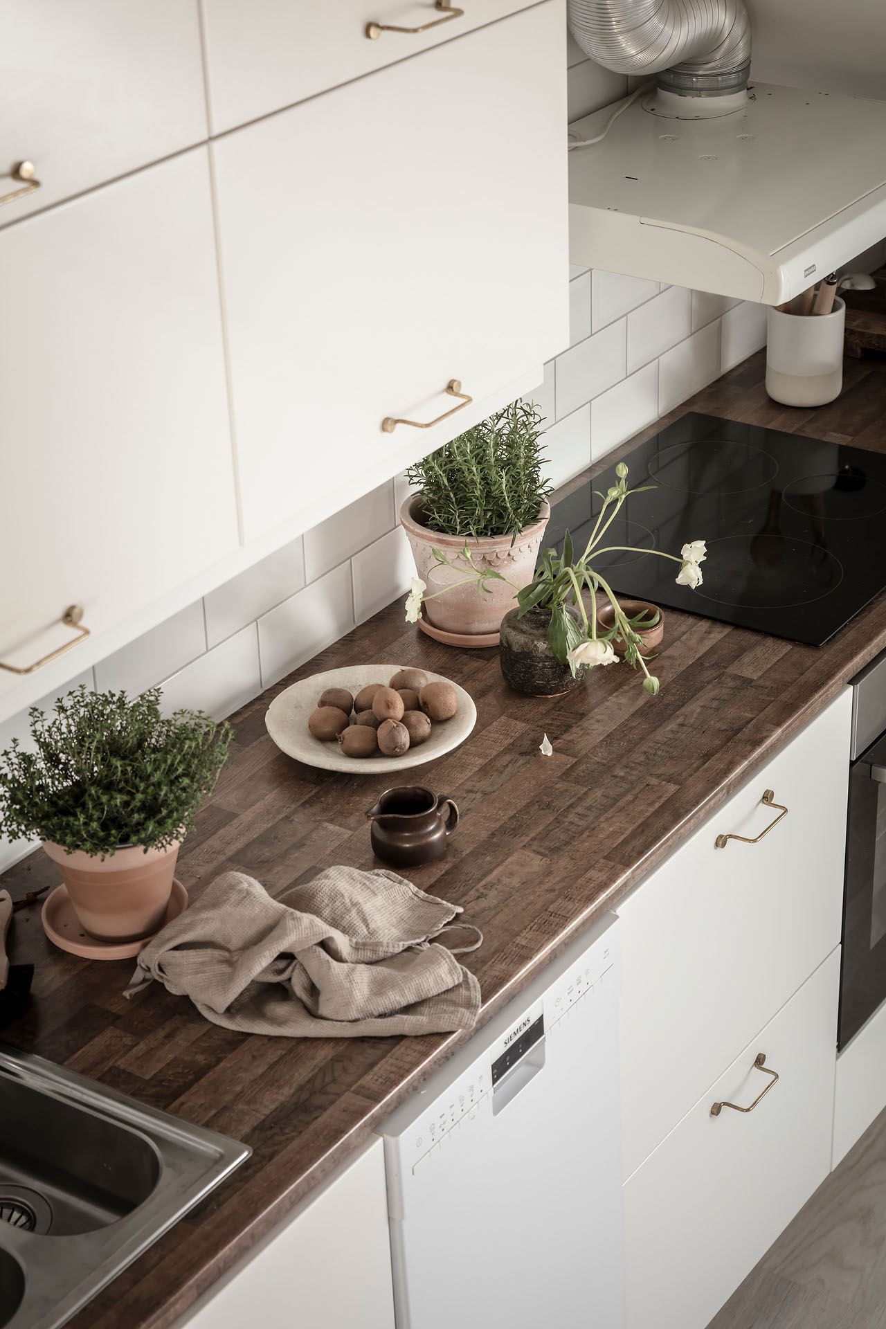 cuisine blanche et bois cuisine blanche et bois