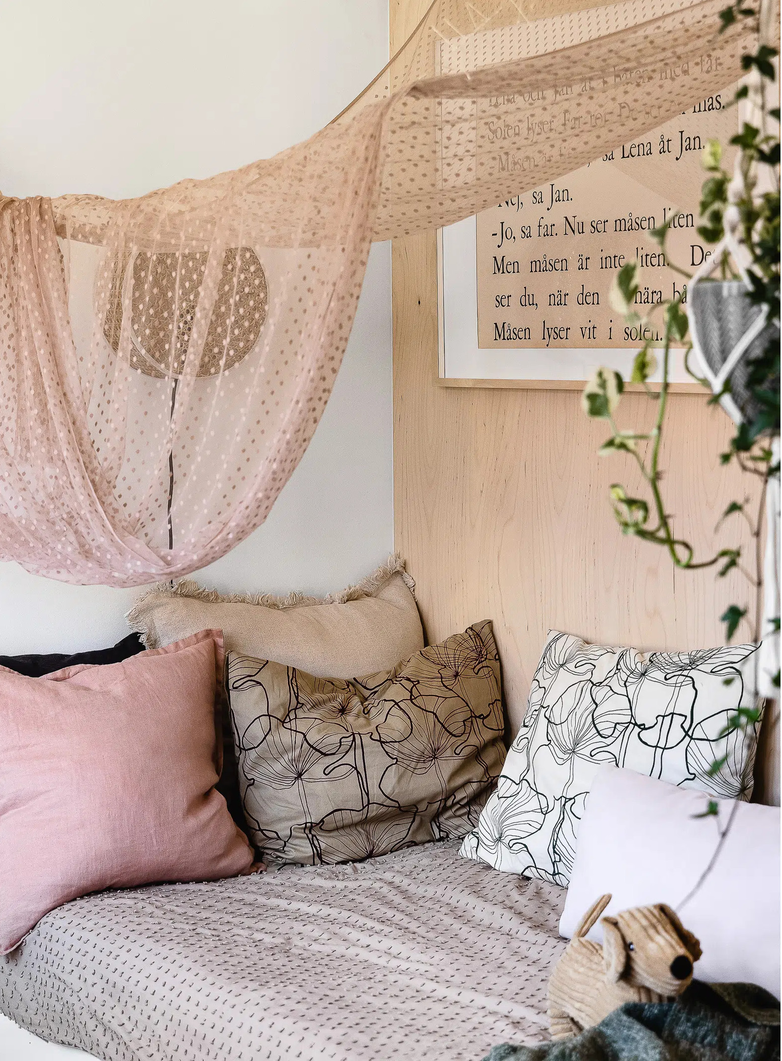 chambre décoration bohème