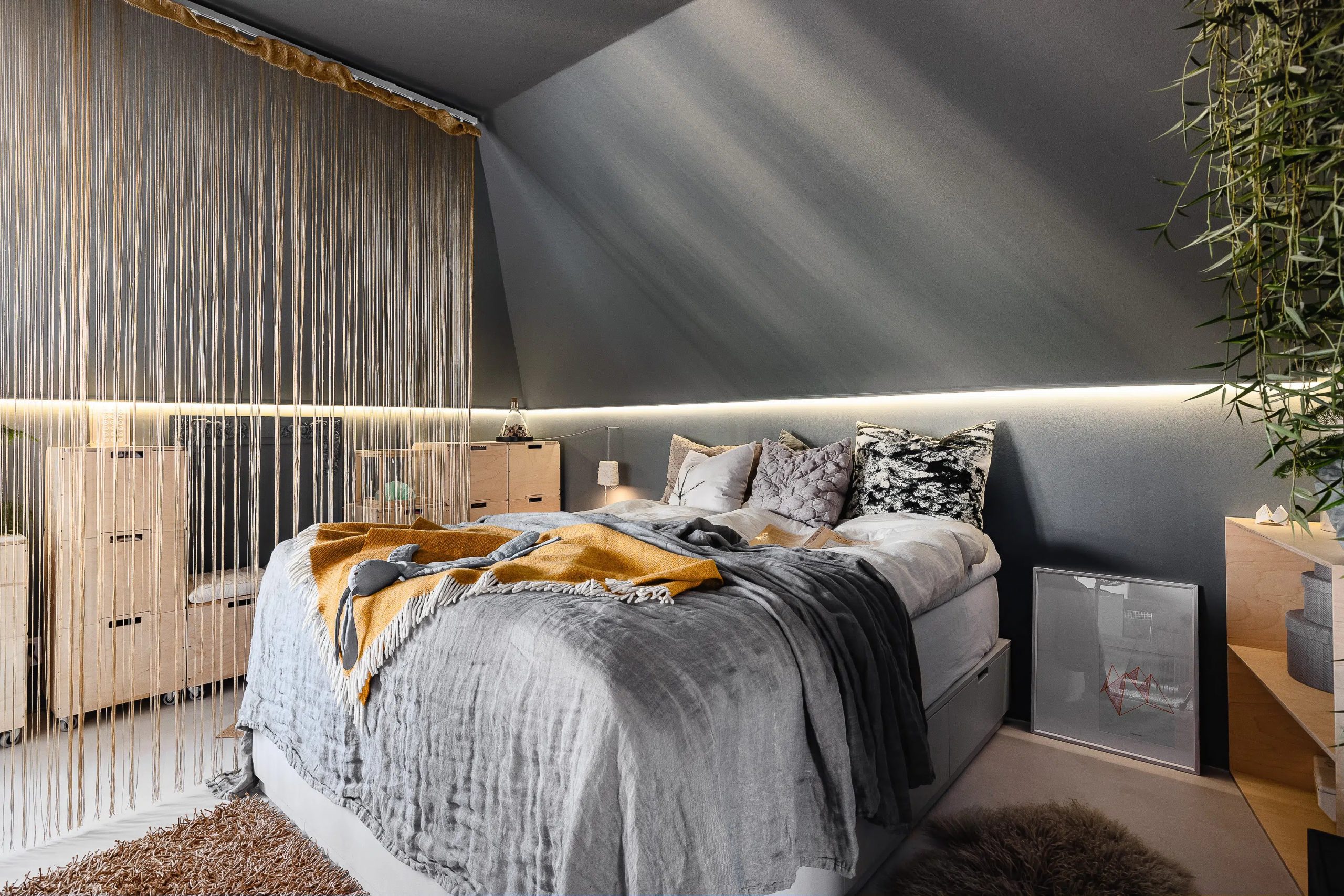chambre décoration bohème
