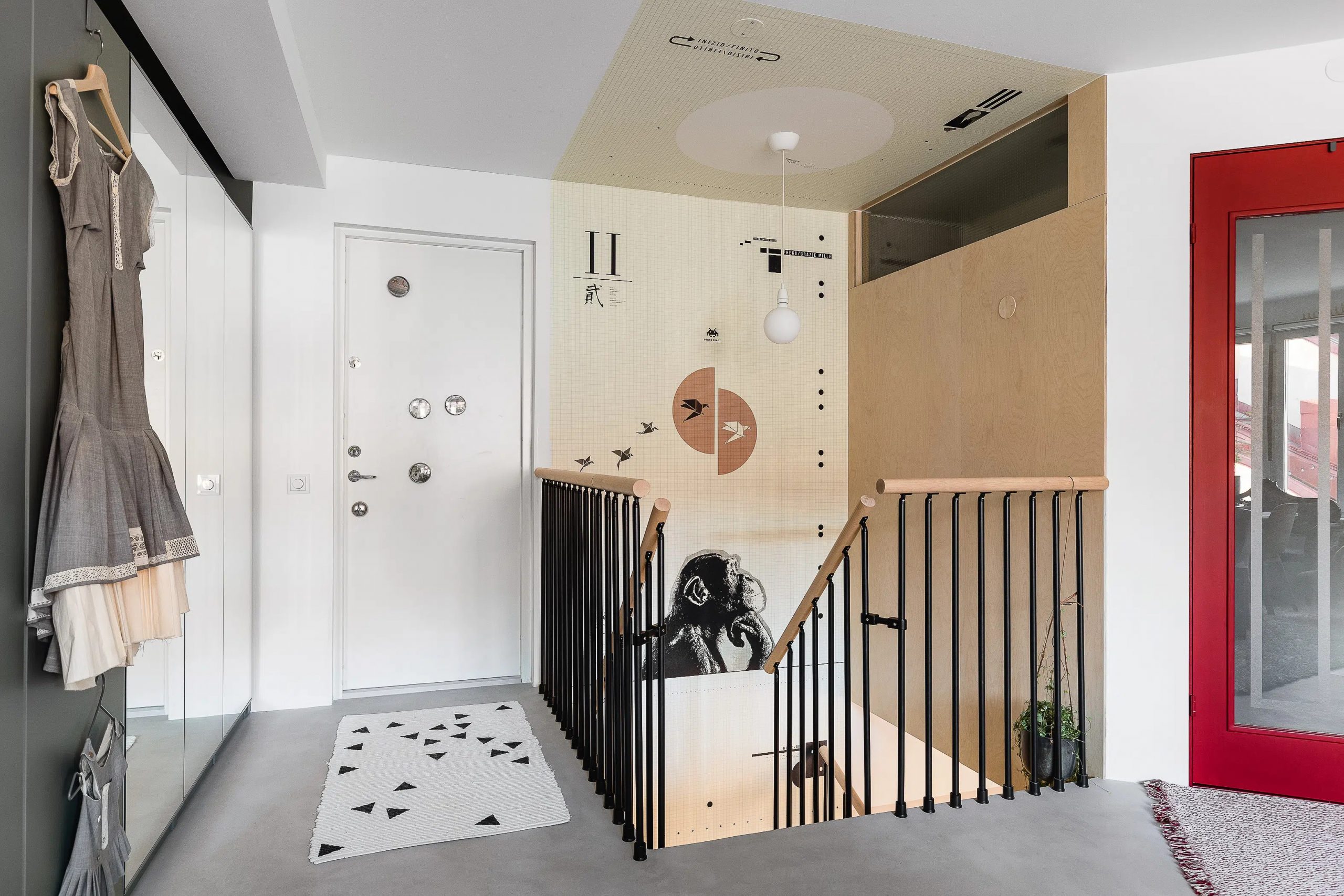 palier appartement en duplex