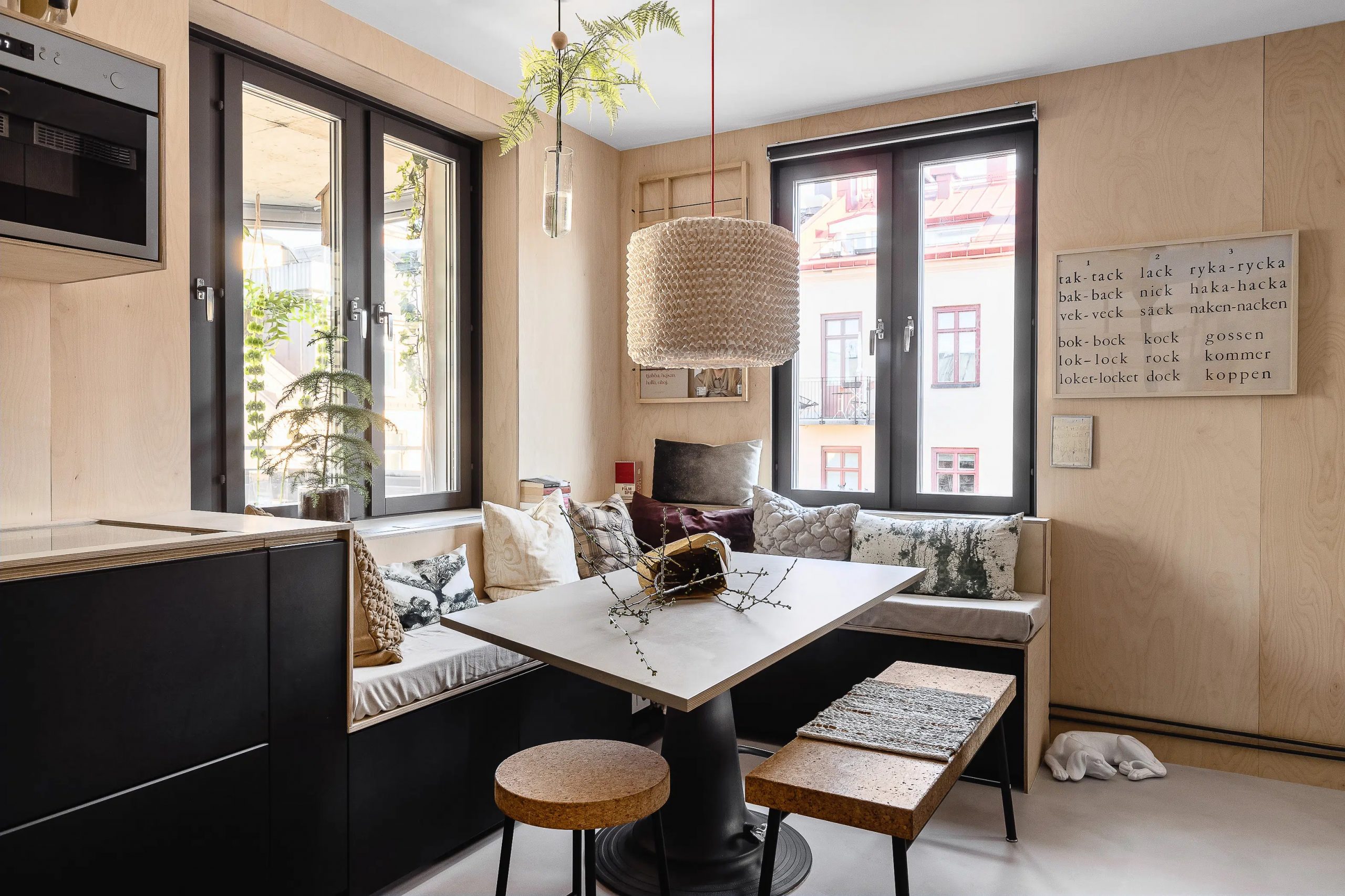 cuisine design bois clair