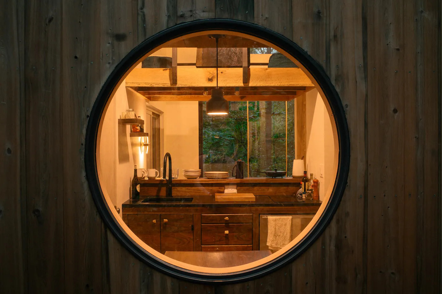 salle de bain bois