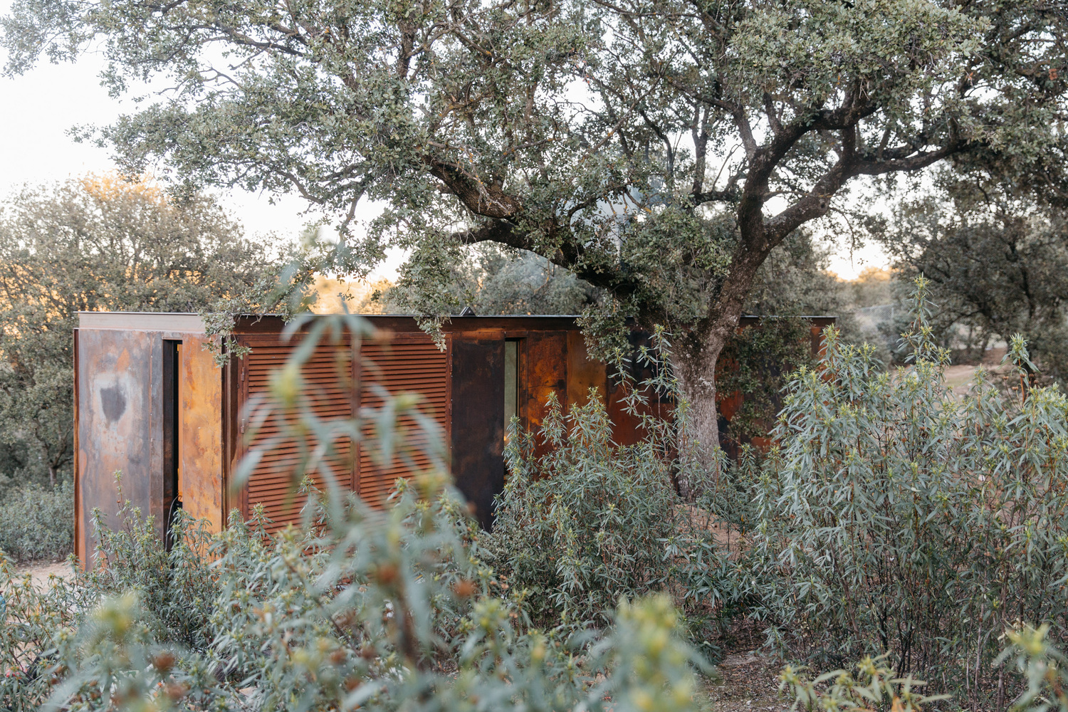 façade mini maison préfabriquée 34m2