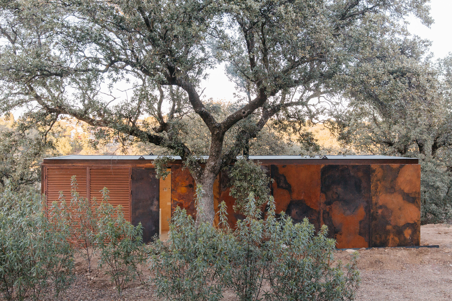 façade métal tiny house 34m2