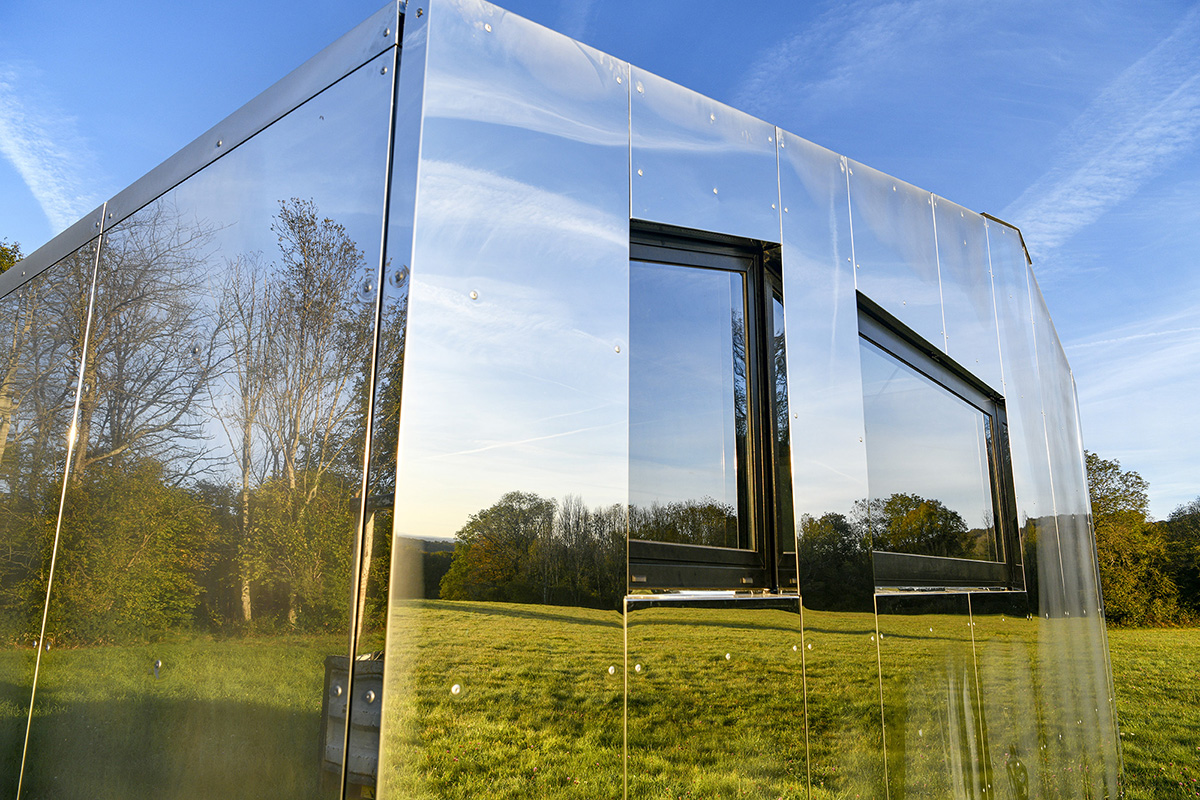 façade miroir mini maison 15m2 façade miroir mini maison 15m2
