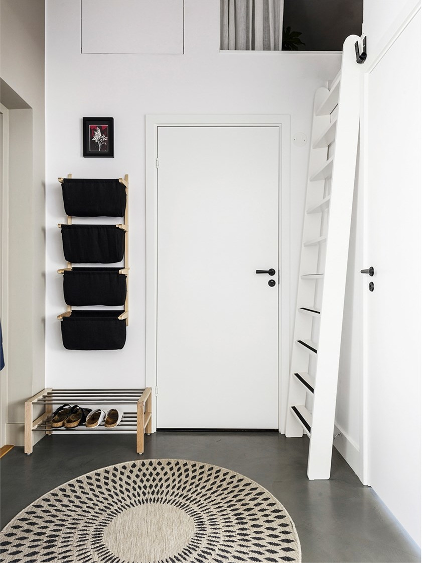 entrée avec mezzanine